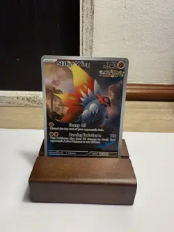 Pokemon TCG Slither Wing Illustration Rare Holo Card 203/182 Sv04: Paradox Rift - Image 1