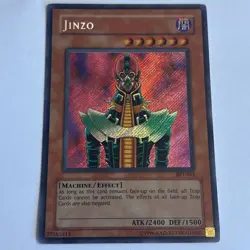 Yu-Gi-Oh! TCG Jinzo BPT-011 Limited Secret Rare Card NM - Image 1