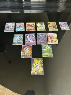 Pokemon TCG Holo V EX Card Lot Jirachi EX Celebi V Mewtwo V 12 Cards - Image 2
