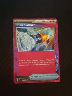 Pokemon TCG Prime Catcher S&V Prismatic Evolutions Card 119/131 Ace Spec Rare - Image 1