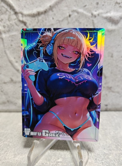 Himiko Toga Trading Card Waifu Goddess Story Anime Girl holo Karte Manga Full - Image 1