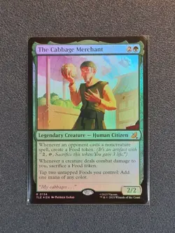 MTG The Cabbage Merchant - Foil - Avatar: the Last Airbender Eternal - TLE - NM+ - Image 1
