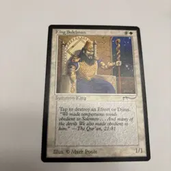 Mtg King Suleiman Arabian Nights Magic The Gathering - Image 2