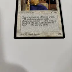 Mtg King Suleiman Arabian Nights Magic The Gathering - Image 3