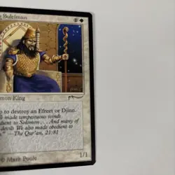 Mtg King Suleiman Arabian Nights Magic The Gathering - Image 4