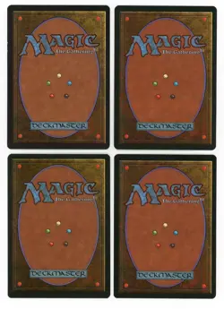 Magic the Gathering Revised Rod of Ruin x 4 MTG Artifact 3 x NM 1 x LP - Image 2