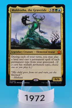 MTG Muldrotha, the Gravetide Foundations Regular #243 - Image 1