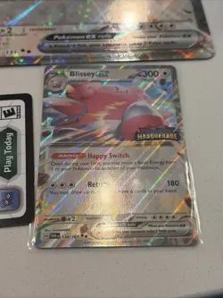 Pokemon TCG Snorlax EX 076/131 Prismatic Stamp, Blissey EX 134/167 Stamped NM - Image 4