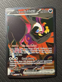 Pokemon TCG Fezandipiti ex 092/064 Shrouded Fable Special Illustration NM - Image 1