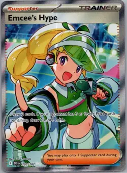 Emcee's Hype 220/182 - Pokemon Destined Rivals - Image 1