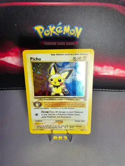 Pokemon TCG | Pichu - 12/111 | Holo | Neo Genesis 2000 | Vintage - Image 1