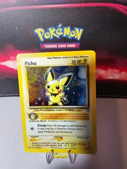 Pokemon TCG | Pichu - 12/111 | Holo | Neo Genesis 2000 | Vintage - Image 2