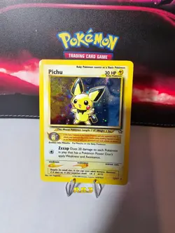 Pokemon TCG | Pichu - 12/111 | Holo | Neo Genesis 2000 | Vintage - Image 3