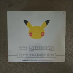 Pokemon Celebrations Elite Trainer Box Pikachu - Pokemon TCG Sealed - Image 1