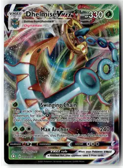 Dhelmise VMAX ⭐ 010/072 Holo Rare VMAX Shining Fates 2021 Pokemon NM - Image 1