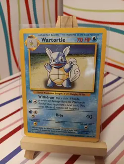 Wartortle 42/102 Uncommon Base Set Pokemon MP - Image 1