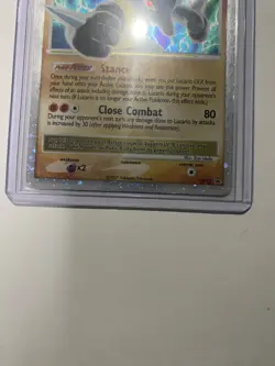 Lucario LV.X DP12 Black Star Promo Holo 2007 Pokemon MP - Image 5
