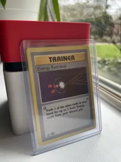 Pokemon Base 81/102- 1st Edition Energy Retrieval - NM - Image 1