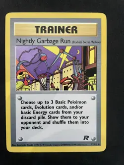 Pokemon TCG Nightly Garbage Run Team Rocket 77/82 Regular LP - Image 1