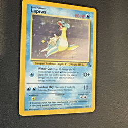 Vintage Lapras (10/62) Fossil Holo Rare Unlimited - Pokemon WOTC 1999 - Image 3