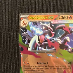🪶Mega Charizard X ex (029) Mega Evolution Promo​ Near Mint Holofoil Pokemon TCG - Image 3