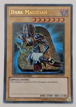 Dark Magician LC01-EN005 Yu-Gi-Oh Legendary Collection 1 Limited Edition - Image 1