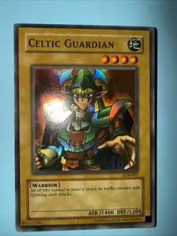 Celtic Guardian LOB-007 The Legend of Blue Eyes White Dragon Unlimited Holo - Image 1