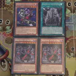 Archfiend Heiress JOTL-EN029 & Palabyrinth 066 + 2 x Emperor 031 1st Ed YuGiOh - Image 1
