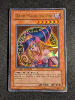 Yugioh - Dark Magician Girl RDS-ENSE2 Limited Ultra Rare MP - Image 1