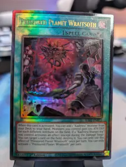 YuGiOh! Pressured Planet Wraitsoth RA02-EN073 Ultimate Rare 1st Ed - Image 1