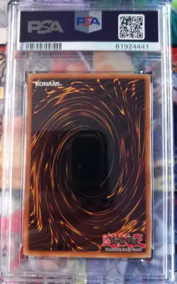 PSA 8 Yu-Gi-Oh! 2003 Dark Ruler Ha Des LOD-001 1st Edition Ultra Rare - Image 2