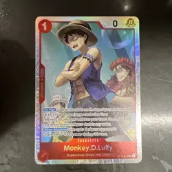 Monkey.D.Luffy - OP14-013 - The Azure Sea's Seven - English | One Piece Card - Image 1