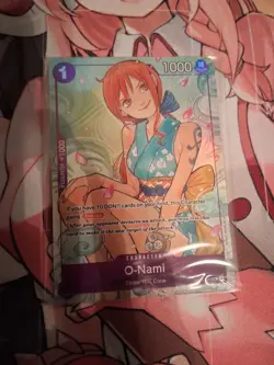 O-Nami (Illustration Box Vol.1) OP05-062 One Piece Promotion Cards Foil SEALED - Image 1