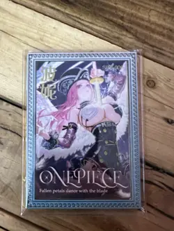 One Piece CCG Goddess Nami Metal Card - Pirate Sword To Chest /45 - Image 1