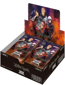 Union Arena - Jujutsu Kaisen English Factory Sealed Case Of 16 Booster Boxes - Image 1