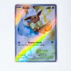 Eevee Custom Card TCG Holo Holographic Full Art RC14/RC25 - Image 1