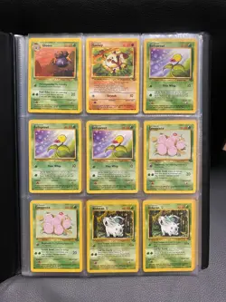 Vintage WOTC 1999 Pokemon Cards Collection Bundle Jungle Fossil Base Set 2 - Image 1