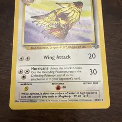 Pidgeot 24/64 Jungle Rare Pokemon Card Non-Holo LP 1999 Wizards TCG - Image 3