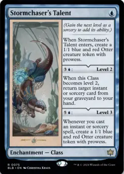 Stormchaser's Talent Bloomburrow Magic MTG NM - Image 1