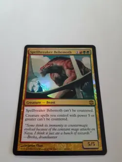 MTG Bling - Foil - Spellbreaker Behemoth - Alara Reborn -R329 - Image 2