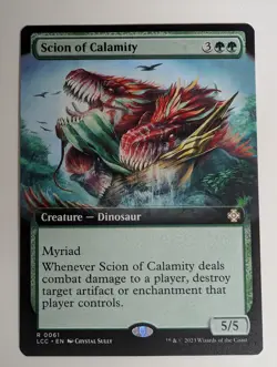 MTG - Scion of Calamity - LCC - R - Ext Art - 61 - Image 1
