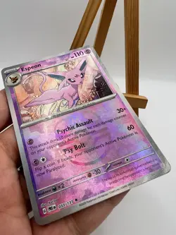 Pokemon Prismatic Evolutions - 033/131 Espeon - Master Ball Reverse - NM/M - Image 3