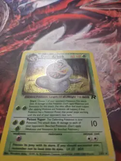 Dark Arbok 2/82 - SWIRL Team Rocket Unlimited Holo Rare Pokemon TCG HP - Image 2
