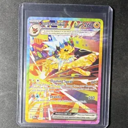 Pokemon Jolteon ex Holo Card 153/131 Tera Special Illustration Rare 260 HP - Image 1