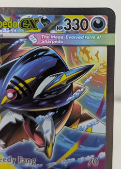 Mega Sharpedo ex 127/094 Pokemon TCG Me02: Phantasmal Flames SIR Holo NM - Image 3