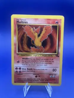 Pokemon TCG Moltres 27/62 Fossil - Image 1