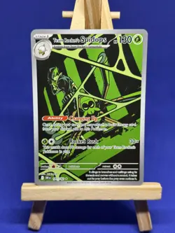 Team Rocket's Spidops 187/182 Pokemon Destined Rivals Near Mint - Image 1