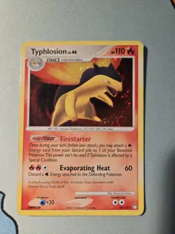 [HP] Typhlosion 16/123 Mysterious Treasures Holo Pokemon TCG - Image 1