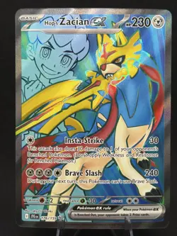 Pokemon TCG Hop's Zacian ex 176/159 Full Art - Image 1