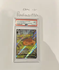 2019-2023 Pokemon SWSH Black Star Promos Charizard V #SWSH260 PSA 9 - Image 1